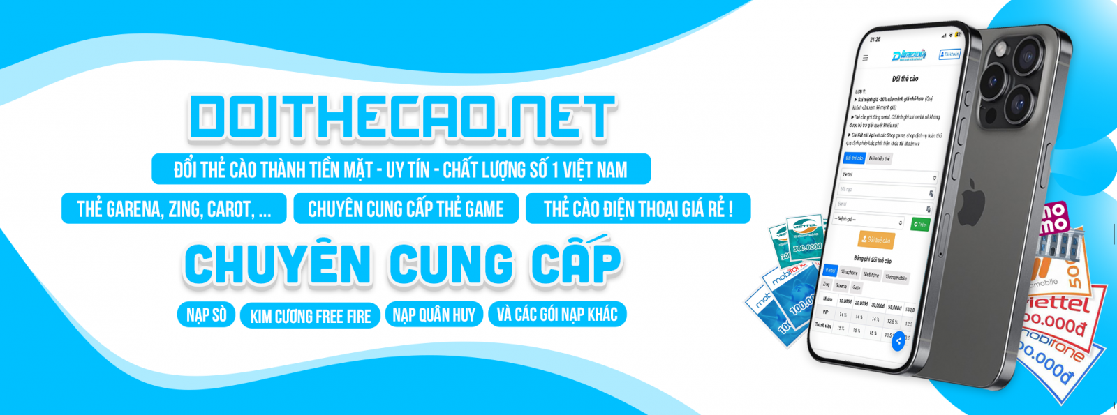 Vì sao nên chọn doithecao.net thay vì đổi thẻ cào truyền thống?